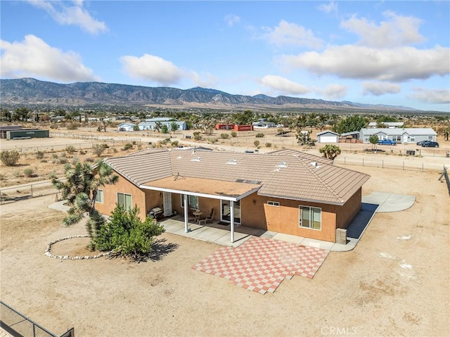 11823 Wintergreen Rd, Pinon Hills, CA 92372 - view from above of property featuring a mountain backdrop