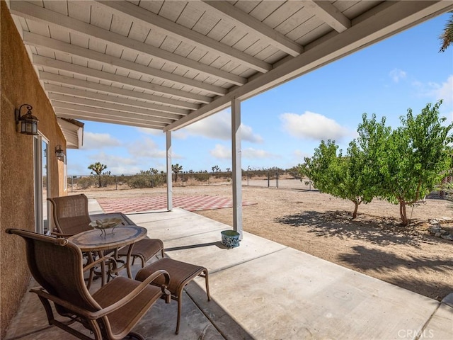 11823 Wintergreen Rd, Pinon Hills, CA 92372 - view of patio