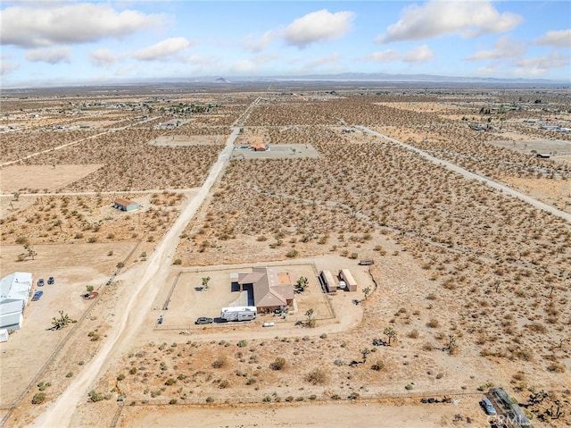 11823 Wintergreen Rd, Pinon Hills, CA 92372 - overview of rural landscape with a desert landscape