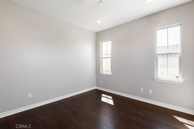 35676 Small Pine Ct, Winchester, CA 92596 - empty room with healthy amount of natural light, wood finished floors, and recessed lighting