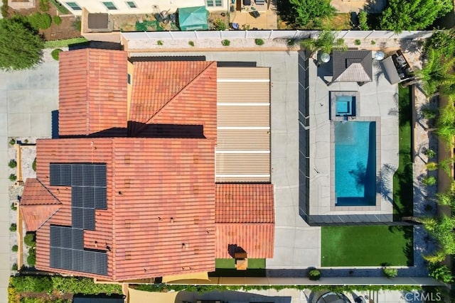 35676 Small Pine Ct, Winchester, CA 92596 - view from above of property with a pool
