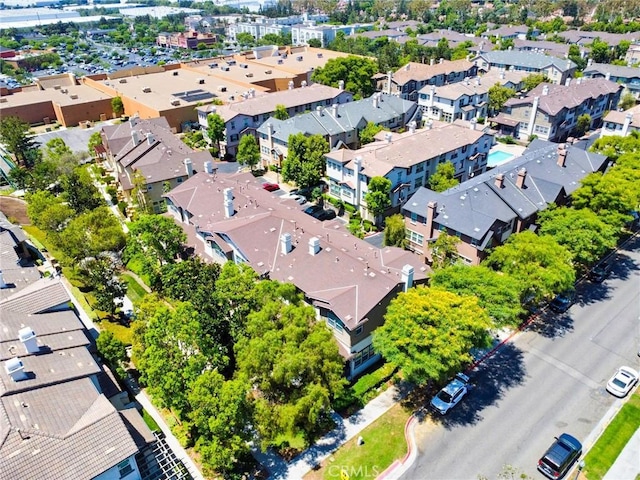 1180 Cornwell Dr, Fullerton, CA 92833 - bird's eye view