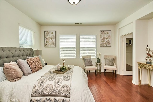 1180 Cornwell Dr, Fullerton, CA 92833 - bedroom with dark wood-style floors and baseboards