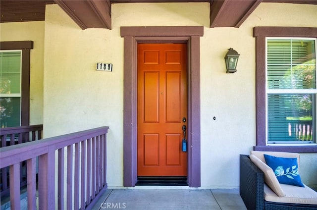 1180 Cornwell Dr, Fullerton, CA 92833 - doorway to property with stucco siding