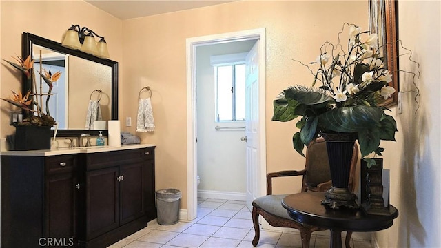 8467 Penfield Ave, Winnetka, CA 91306 - bathroom with toilet and tile patterned floors
