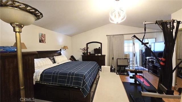8467 Penfield Ave, Winnetka, CA 91306 - carpeted bedroom with vaulted ceiling