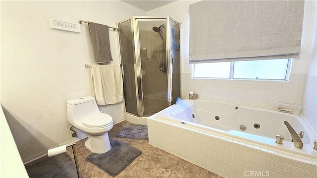 8467 Penfield Ave, Winnetka, CA 91306 - bathroom with a shower stall and a jetted tub