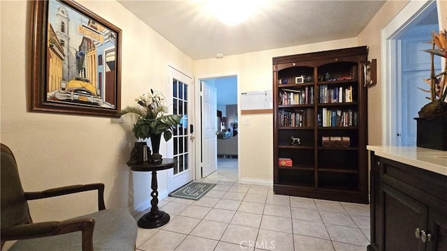 8467 Penfield Ave, Winnetka, CA 91306 - corridor with light tile patterned flooring
