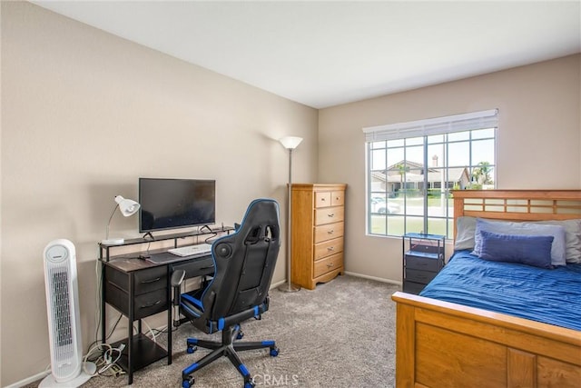 7471 Windrose Dr, Highland, CA 92346 - bedroom with carpet and a desk