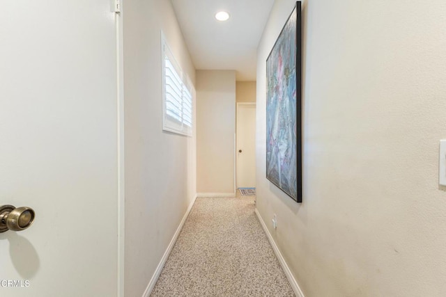 6613 Sargent Ln Unit 86, Ventura, CA 93003 - hall featuring light colored carpet and recessed lighting