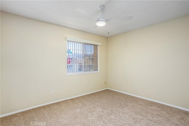 769 Amber Sky St, Banning, CA 92220 - carpeted spare room featuring ceiling fan and a textured ceiling