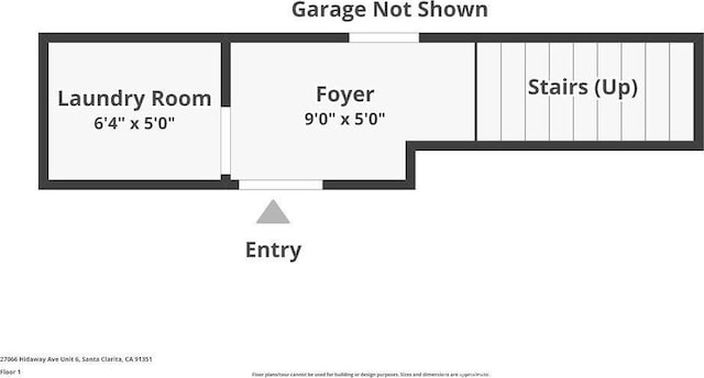 27066 Hidaway Ave Unit 6, Canyon Country, CA 91351 - view of property floor plan