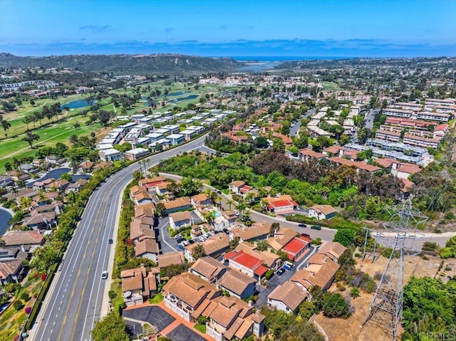 7394 Altiva Pl, Carlsbad, CA 92009 - aerial view of property and surrounding area with nearby suburban area and a golf course
