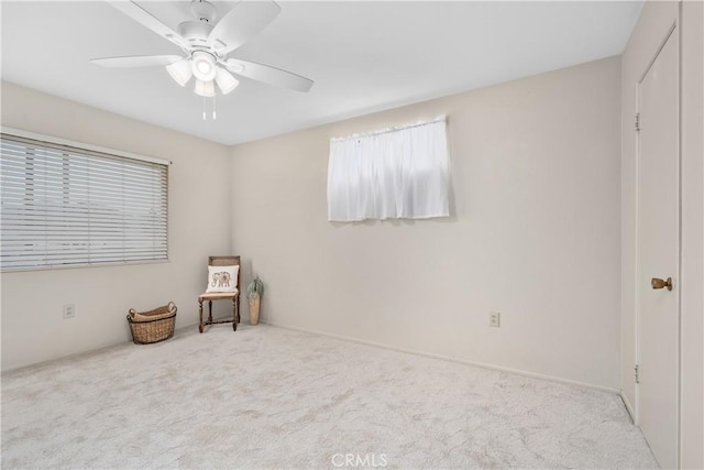 26480 Ridgemoor Rd, Menifee, CA 92586 - unfurnished bedroom featuring carpet flooring and ceiling fan