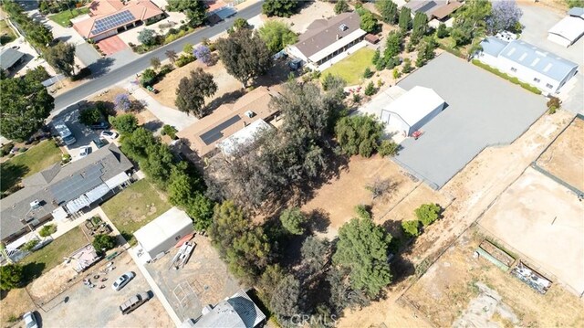 18561 Bert Rd, Riverside, CA 92508 - aerial view of property and surrounding area with nearby suburban area