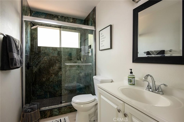 27984 St Bernard Ln, Lake Arrowhead, CA 92352 - full bath with vanity and a stall shower