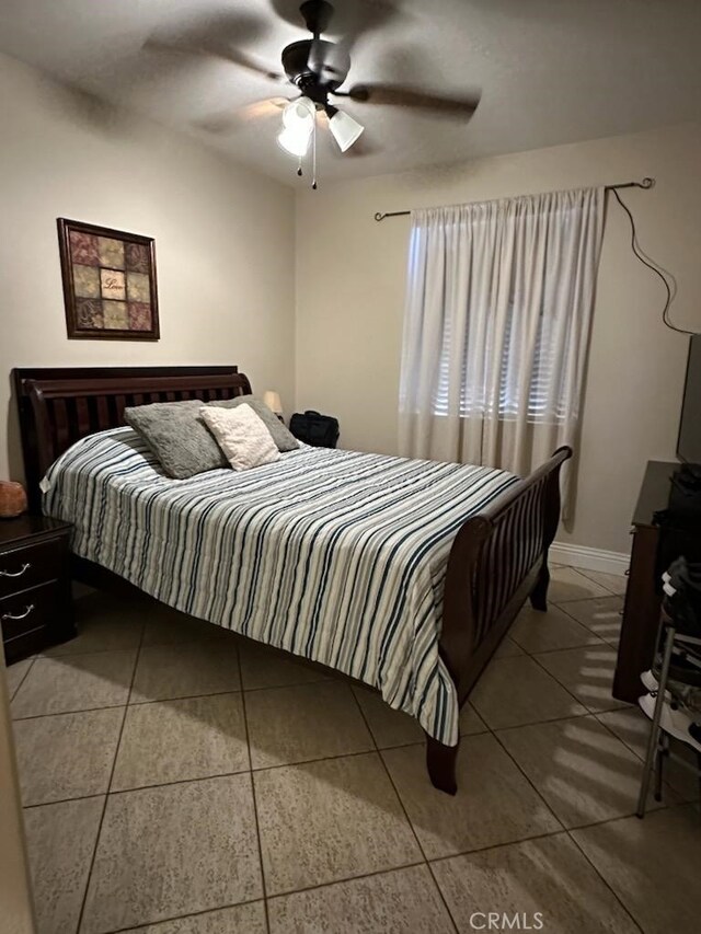 28262 Cider, Menifee, CA 92585 - bedroom featuring tile patterned flooring and ceiling fan