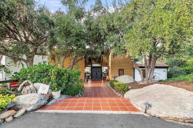 32423 Womsi Rd, Pauma Valley, CA 92061 - view of front facade featuring brick siding