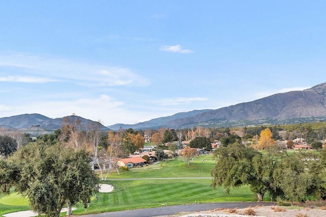 32423 Womsi Rd, Pauma Valley, CA 92061 - view of mountain backdrop featuring a golf course