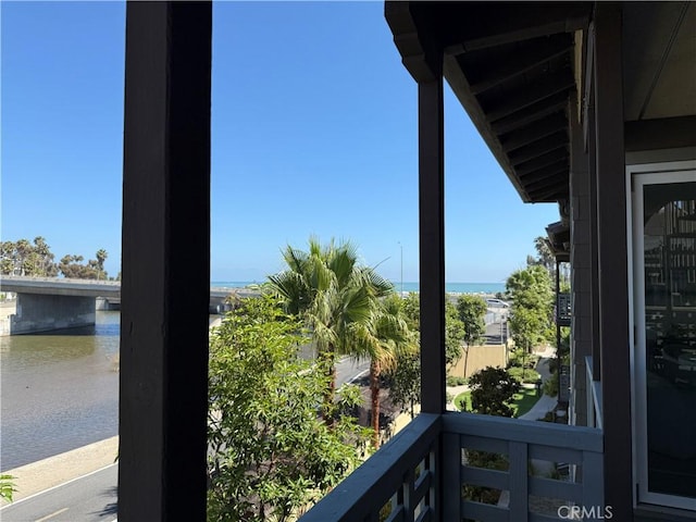 1309 Doheny Way, Dana Point, CA 92629 - balcony featuring a water view