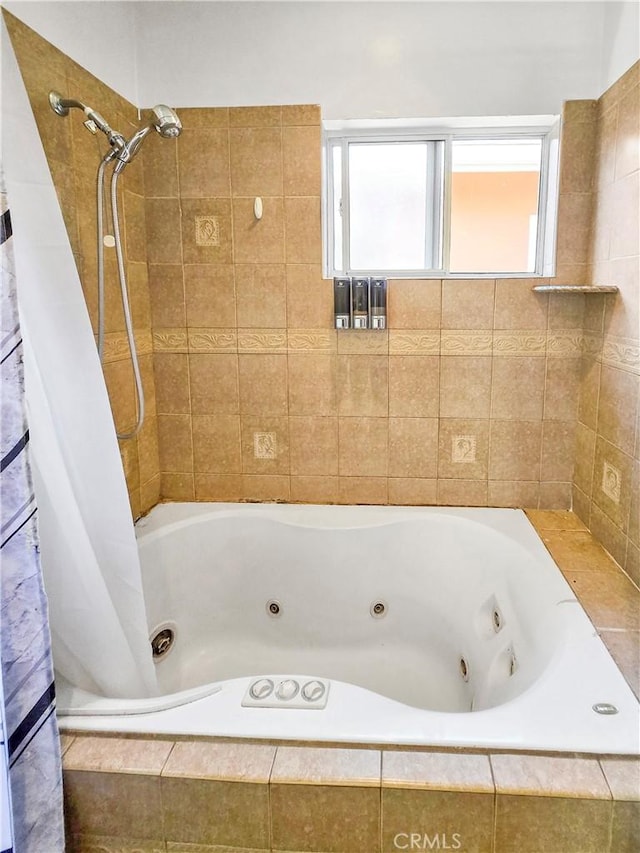 9313 Dearborn Ave, South Gate, CA 90280 - bathroom with a combined bath / shower with jetted tub