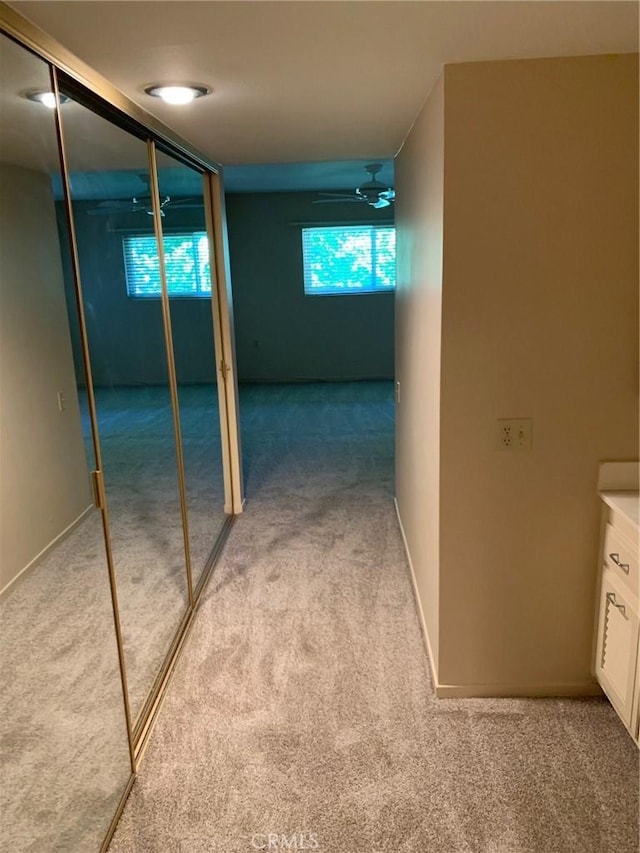 3110 Via Serena S Unit Q, Laguna Woods, CA 92637 - hallway featuring light colored carpet