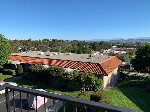 3110 Via Serena S Unit Q, Laguna Woods, CA 92637 - balcony with a mountain view
