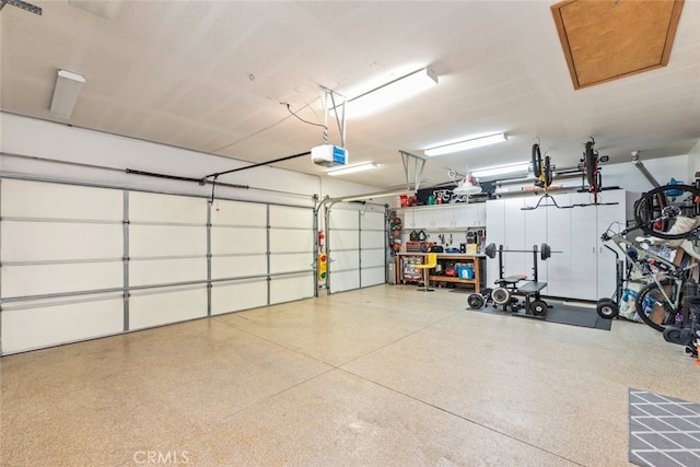 31735 Mesa View Dr, Menifee, CA 92584 - garage with a garage door opener