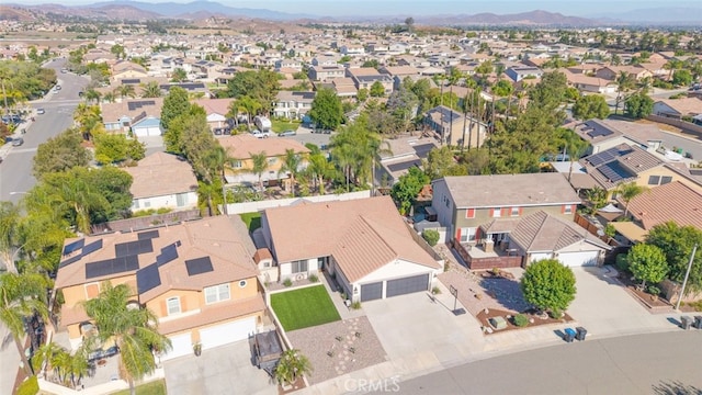 31735 Mesa View Dr, Menifee, CA 92584 - aerial perspective of suburban area featuring a mountain backdrop