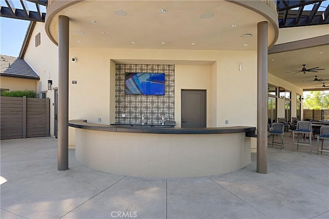 32813 Brunello Way, Temecula, CA 92591 - view of patio with ceiling fan