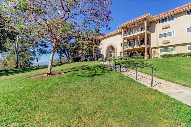 5371 Punta Alta Unit 2G, Laguna Woods, CA 92637 - view of community with a lawn