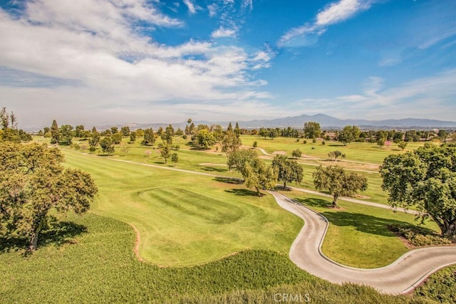 5371 Punta Alta Unit 2G, Laguna Woods, CA 92637 - drone / aerial view of a mountain backdrop and a golf course