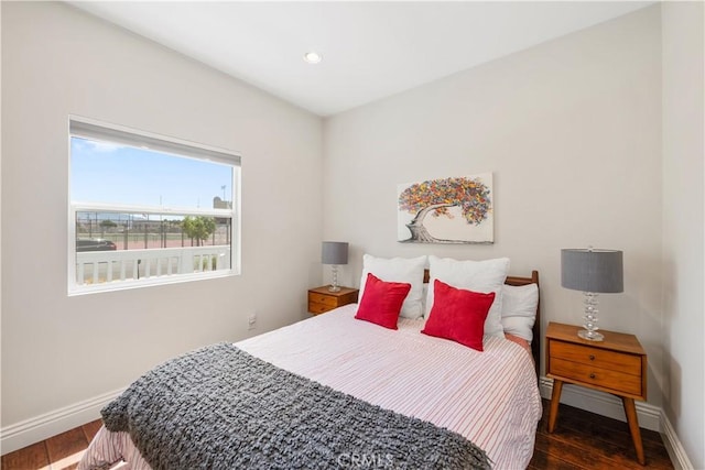 321 N Keystone St, Burbank, CA 91506 - bedroom featuring wood finished floors and recessed lighting