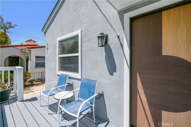 321 N Keystone St, Burbank, CA 91506 - view of deck