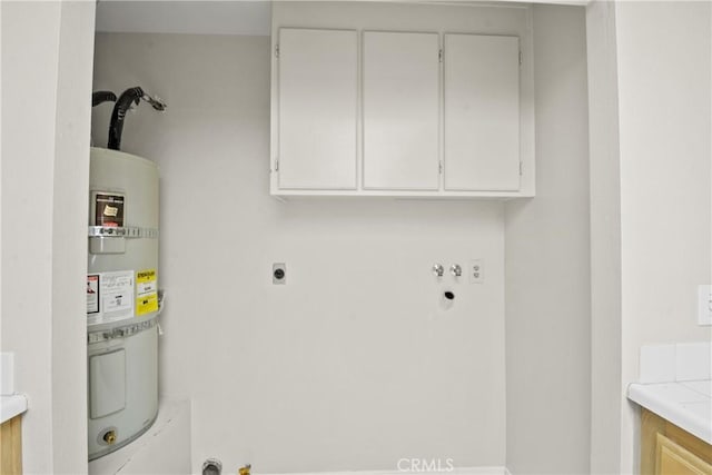 10361 Garden Grove Blvd Unit 17, Garden Grove, CA 92843 - washroom featuring cabinet space and strapped water heater