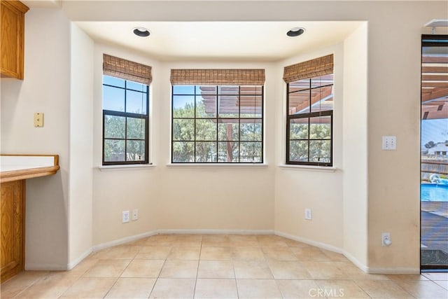 2911 Gilead Ln, Paso Robles, CA 93446 - unfurnished dining area with light tile patterned floors