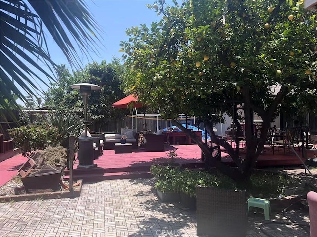 934 W 12th St, Pomona, CA 91766 - view of patio / terrace with a deck