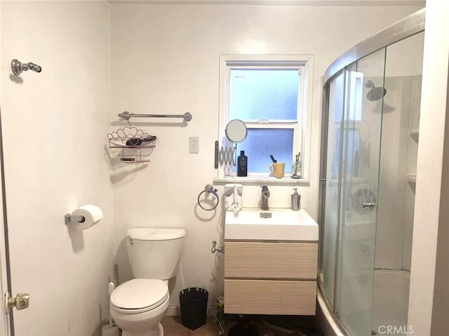 934 W 12th St, Pomona, CA 91766 - bathroom featuring a shower with door and vanity