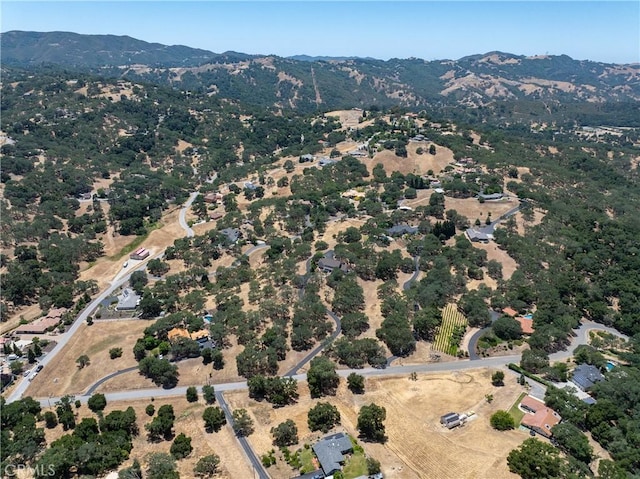 6600 San Gabriel Rd, Atascadero, CA 93422 - aerial view of property's location featuring a mountainous background