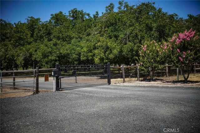 2787 Grape Way, Chico, CA 95973 - view of dirt / gravel road featuring a gate