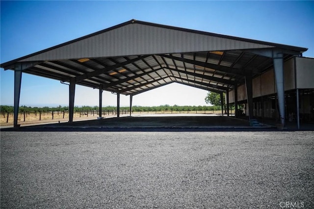 2787 Grape Way, Chico, CA 95973 - view of parking / parking lot with a covered riding arena and a detached carport