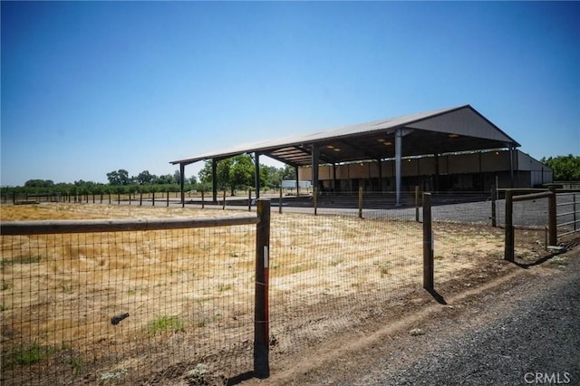 2787 Grape Way, Chico, CA 95973 - view of yard featuring a riding arena and a view of rural / pastoral area