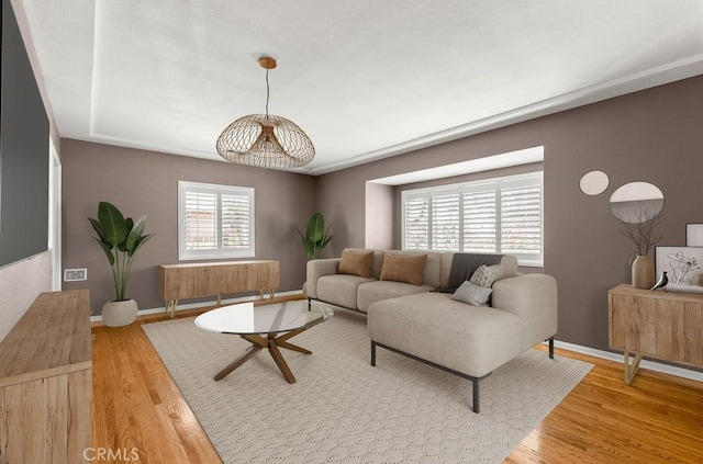 261 Twickenham Ave, Los Angeles, CA 90022 - living room featuring wood finished floors and baseboards