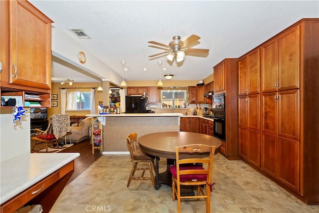 2734 Grove St, La Verne, CA 91750 - dining room featuring ceiling fan