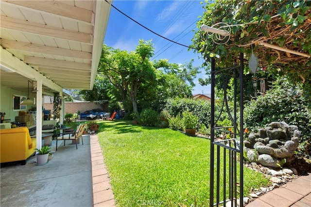 2734 Grove St, La Verne, CA 91750 - view of yard featuring a patio area