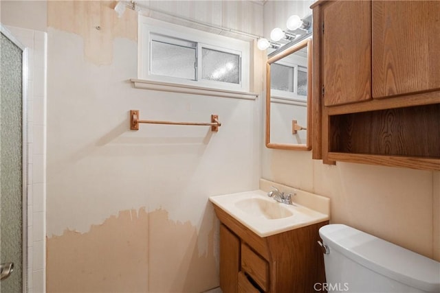 1359 W I St, Ontario, CA 91762 - bathroom featuring vanity and a shower stall