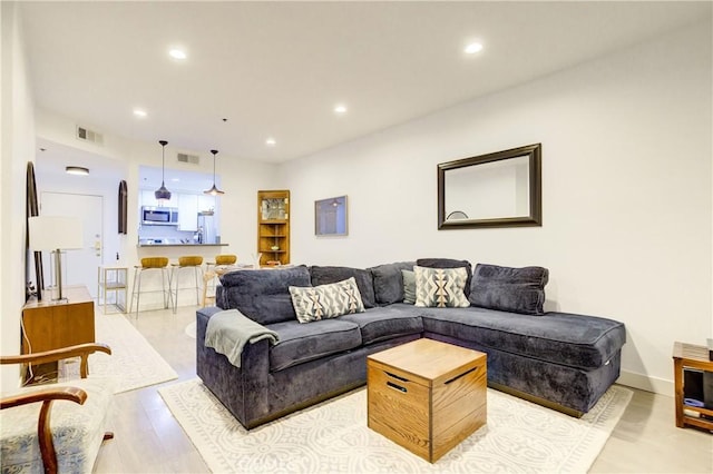 525 S Berendo St Unit 212, Los Angeles, CA 90020 - living area with recessed lighting