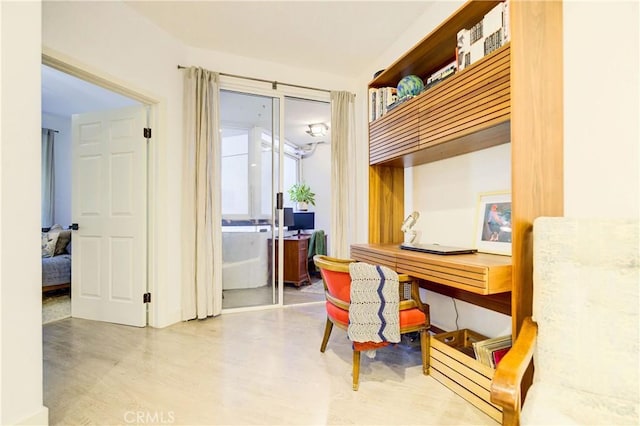 525 S Berendo St Unit 212, Los Angeles, CA 90020 - office with wood finished floors