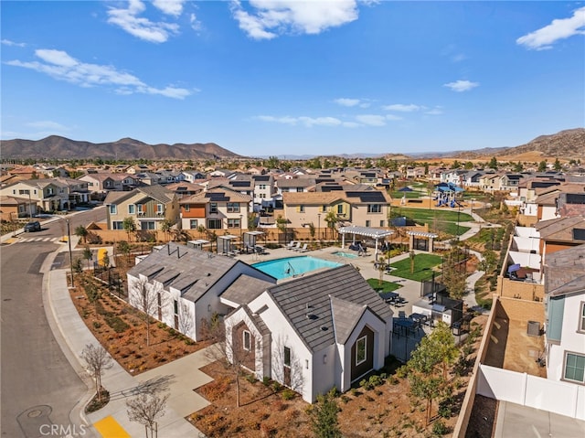 30181 Adrift Ln, Menifee, CA 92584 - aerial view of residential area with a mountain backdrop