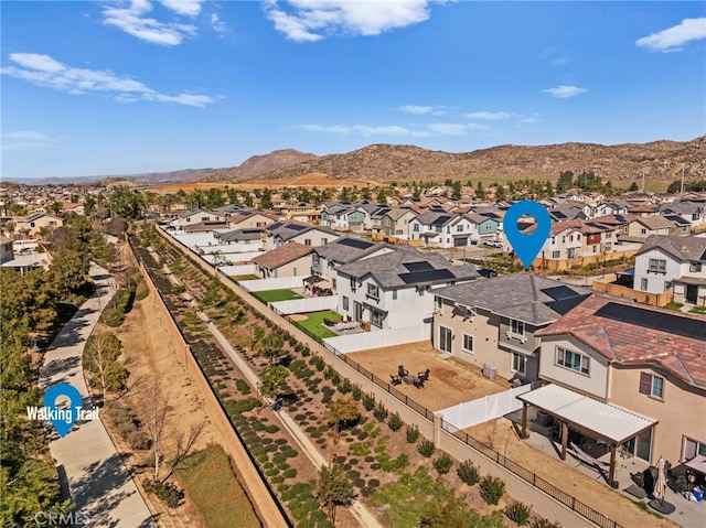 30181 Adrift Ln, Menifee, CA 92584 - aerial perspective of suburban area with mountains